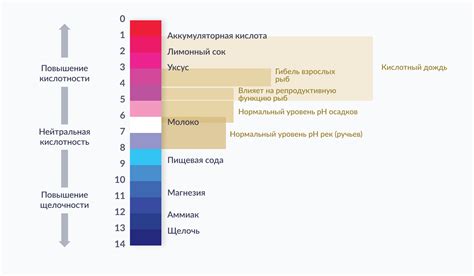 Воздействие кислотности