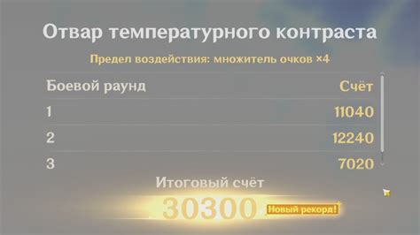 Воздействие температурного контраста