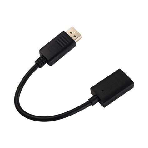 Возможность использования адаптера HDMI-DisplayPort