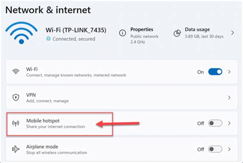 Воспользуйтесь iPhone в качестве точки доступа