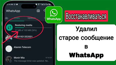 Восстановление удаленного чата в WhatsApp с помощью резервной копии