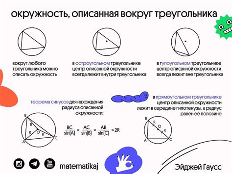 Вписанная окружность: основные понятия и определения