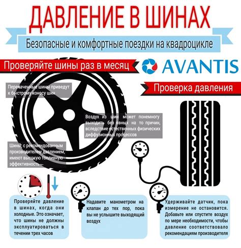 Вредные последствия недостатка воздуха в шинах