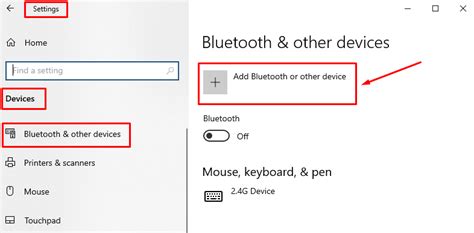 Второй шаг – поиск и выбор наушников в настройках Bluetooth