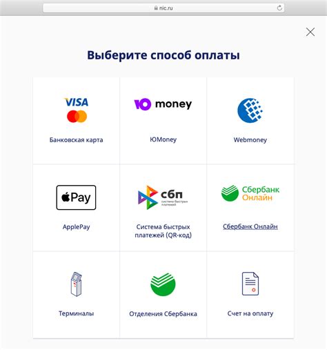 Выберите способ оплаты: безопасная и удобная опция