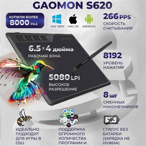 Выбор и покупка Gaomon планшета для OSU