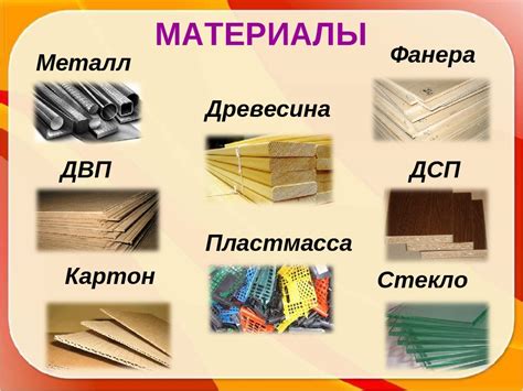 Выбор материалов и комплектующих для изготовления