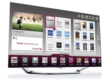 Выбор модели LG Smart TV