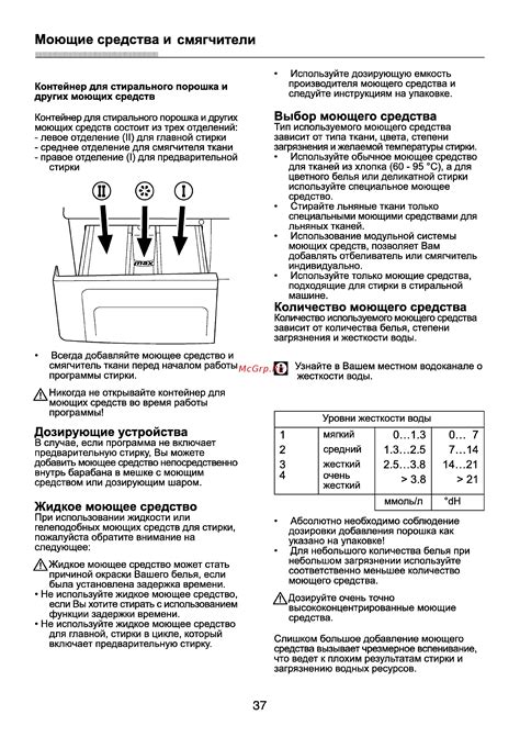 Выбор моющего средства