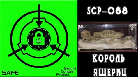 Выбор объекта SCP