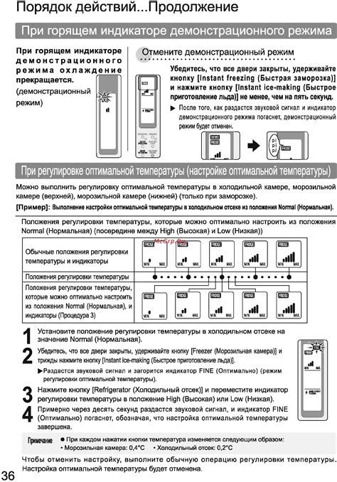 Выбор оптимальной температуры холодильника