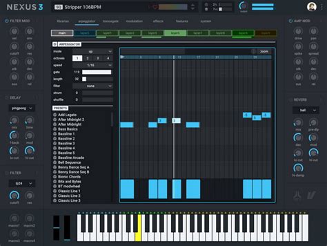 Выбор плагина: Nexus 3 VST