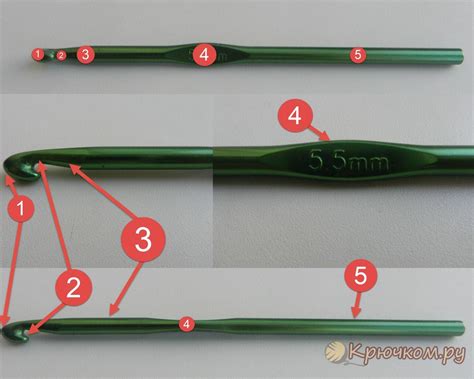 Выбор правильного крючка для связывания амигуруми