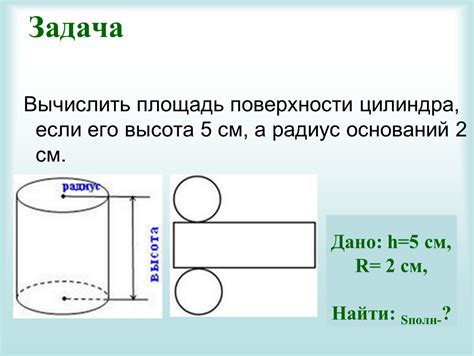 Вычисление объема бочки по формуле цилиндра