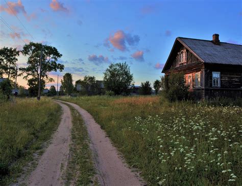 В деревне