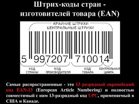 Где искать информацию о производителе по штрих-коду