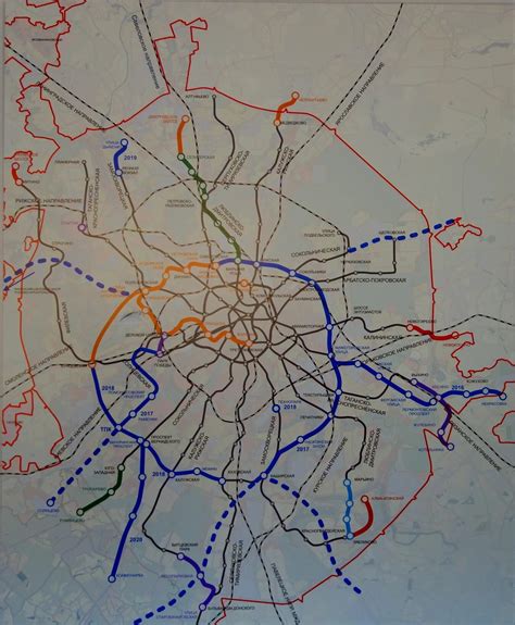 Главные планы развития метрополитена в Химках