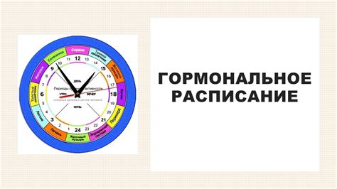 Гормональное перестройство организма