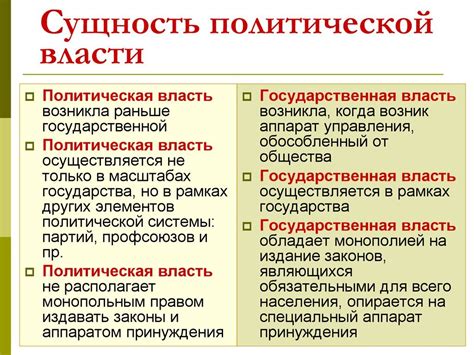 Государственная власть и правовая система