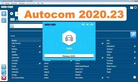 Готово! Теперь вы можете использовать Autocom 2020.23