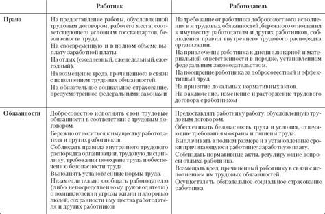 Дальнейшие требования и обязанности