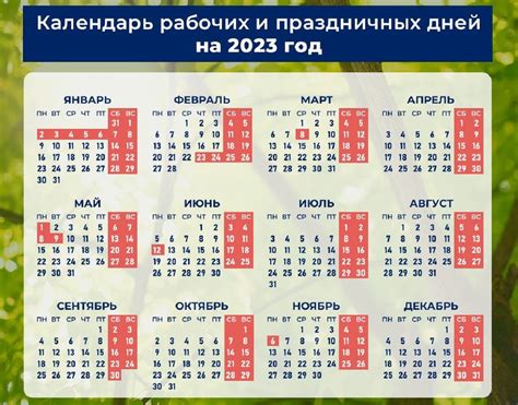 Даты майских праздников в 2023 году