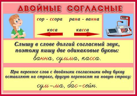 Двойные буквы в словах: маленькие нюансы, большое значение