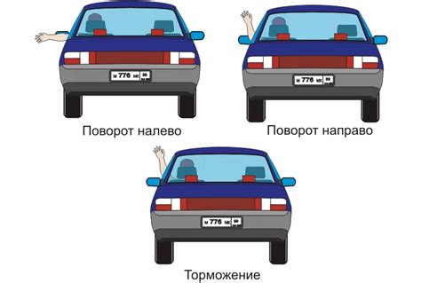 Действие сигнала горна на водителя