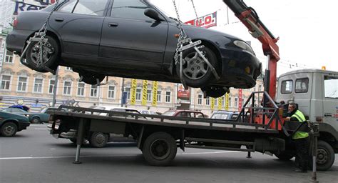 Действия владельца автомобиля после перемещения его на штрафстоянку в Балахне