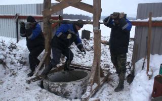 Деловые преимущества копки колодцев зимой