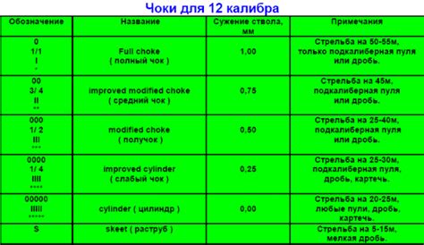 Диагностика дульного сужения 12 калибра