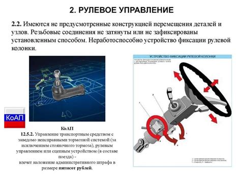 Диагностика неисправностей рулевого механизма