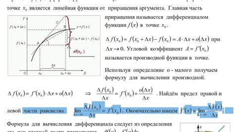 Дифференцируемость функции и ее связь с гладкостью