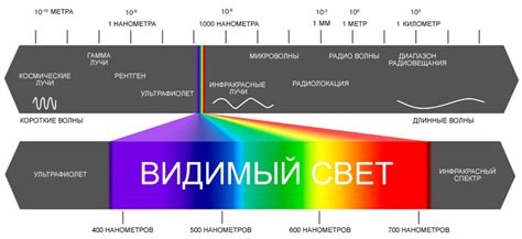 Длина волны света и поглощение