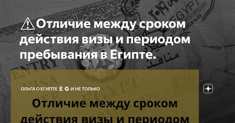 Длительность действия визы: