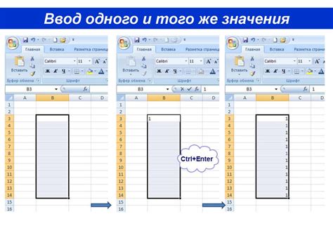 Добавление, редактирование и форматирование данных в таблице