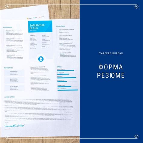 Добавление информации о достижениях и опыте работы