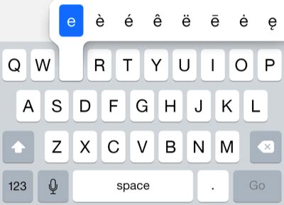 Добавление символа ъ в клавиатуру iPhone