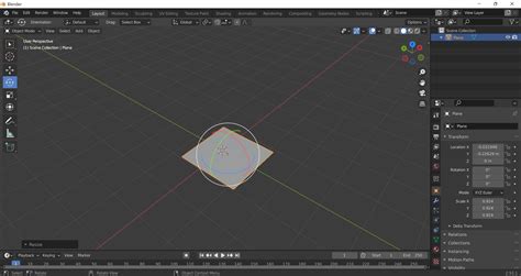 Добавление фигуры в проект Blender