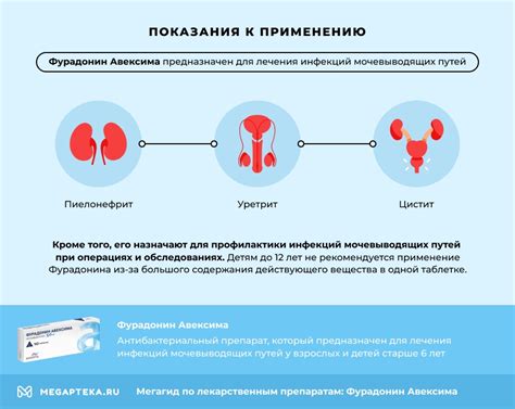 Дозировка и применение Фурадонина и Монурала