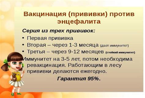 Дозировка и схема прививки от клещевого энцефалита: правила и рекомендации