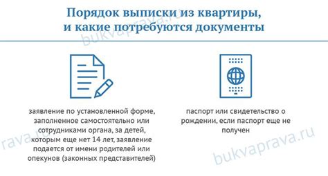 Документы, необходимые для оформления выписки