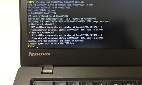 Дополнительные возможности UEFI на ноутбуке Lenovo