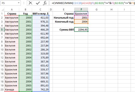 Дополнительные методы суммирования в Excel