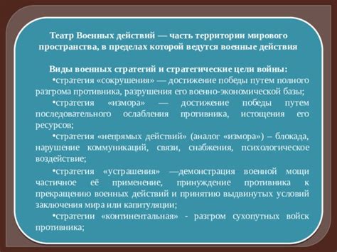 Достижение победы: выбор правильной стратегии