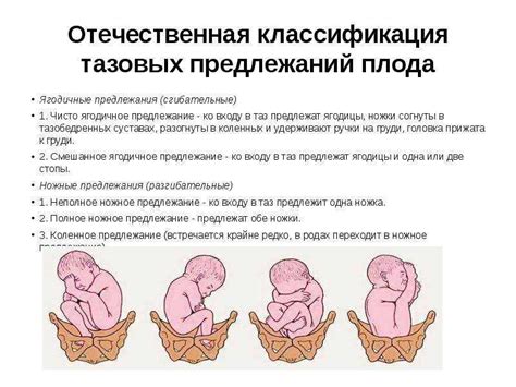 Естественные причины изменения положения ребенка