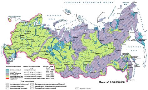 Заболоченные районы России: масштабы и распространение