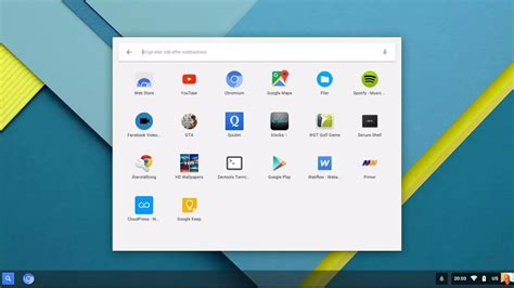 Завершение установки Chromium OS