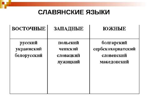 Загадочное влияние славянской языковой группы