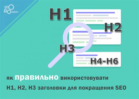 Заголовки для SEO